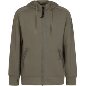 C.p. Company, Heren, Sweatshirts & Hoodies, Grijs, Maat: L Katoen,