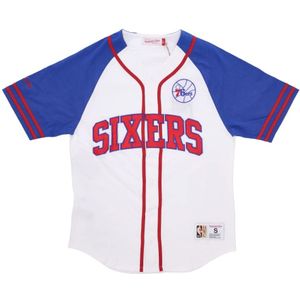 Mitchell & Ness, Heren, Sport, Veelkleurig, Maat: L Jersey,