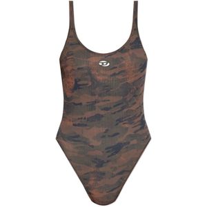 Diesel, Dames, Badkleding, Bruin, Maat: L