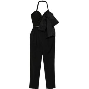 Max Mara, Dames, Jumpsuits & Playsuits, Zwart, Maat: M