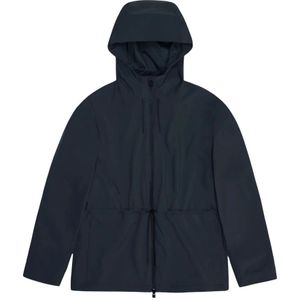 Rains, Dames, Jassen, Blauw, Maat: XL