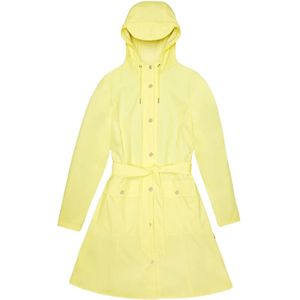 Rains, Dames, Jassen, Geel, Maat: XS Poliester,