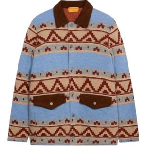 Guest In Residence, Heren, Jassen, Veelkleurig, Maat: M Kasjmier,