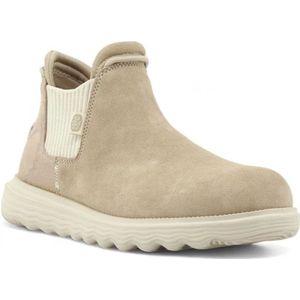 Hey Dude, Dames, Schoenen, Beige, Maat: 40 EU Leer,