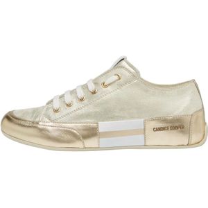 Candice Cooper - De Rock Patch S - Sneakers - Geel - Leer