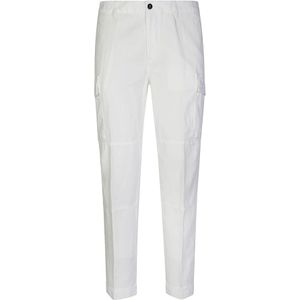 Eleventy, Heren, Broeken, Wit, Maat: W31 Katoen,