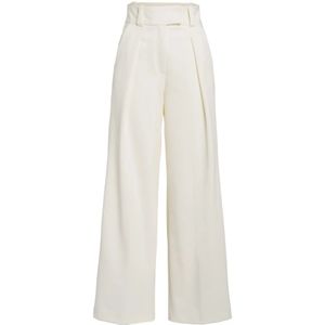 IVY Oak, Dames, Broeken, Wit, Maat: L Viscose,