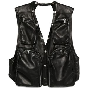 Rick Owens, Heren, Jassen, Zwart, Maat: M