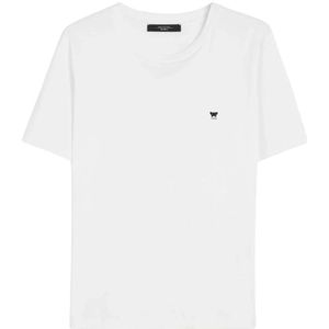 Weekend Max Mara, Dames, Tops, Wit, Maat: S Katoen,