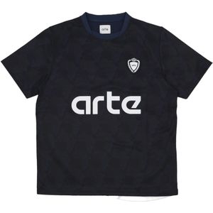 Arte Antwerp, Heren, Tops, Zwart, Maat: S Poliester,