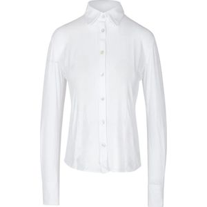 Rrd, Dames, Blouses & Shirts, Wit, Maat: L Leer,