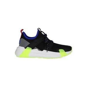 Moncler LUNAROVEeopreen Lage Sneaker , Black , Heren , Maat: 41 EU