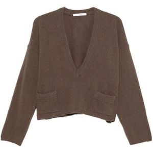 3311, Dames, Truien, Bruin, Maat: M