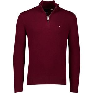 Tommy Hilfiger, Heren, Truien, Rood, Maat: M Kasjmier,