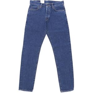 Carhartt Wip, Heren, Jeans, Blauw, Maat: W28 L32 Denim,