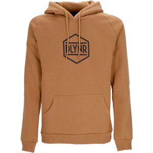 Dolly Noire, Heren, Sweatshirts & Hoodies, Bruin, Maat: XL Katoen,