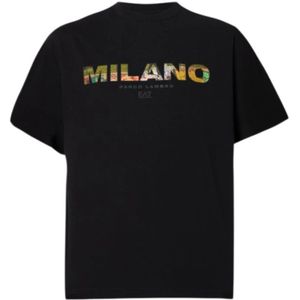 Emporio Armani Ea7, Heren, Tops, Zwart, Maat: M