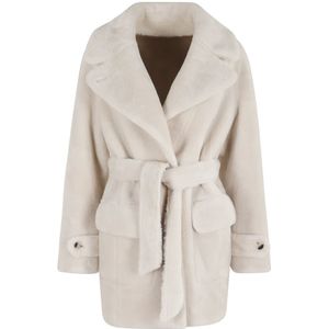 Urbancode, Dames, Jassen, Wit, Maat: M Fleece,