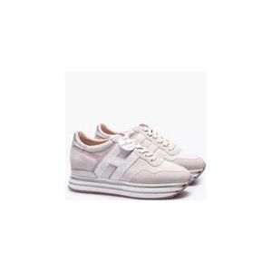 Hogan Stijlvolle Sneakers voor Modebewuste Vrouwen , Pink , Dames , Maat: 35 1/2 EU