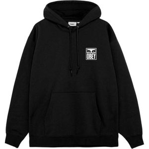 Obey, Heren, Sweatshirts & Hoodies, Zwart, Maat: S Katoen,