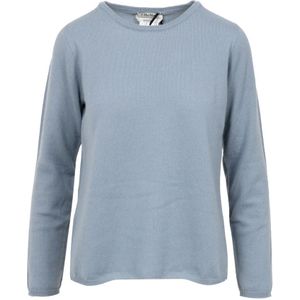 Max Mara, Dames, Truien, Blauw, Maat: M Kasjmier,