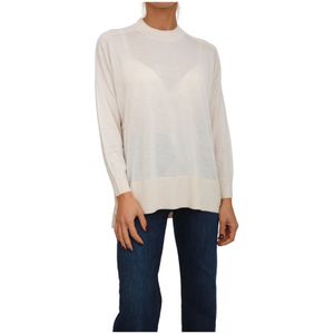 Nenette, Dames, Truien, Beige, Maat: XS Wol,