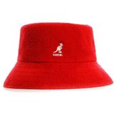Kangol - Bucket Hat - Rood - 45% Modacryl, 40% Acryl, 15% Nylon