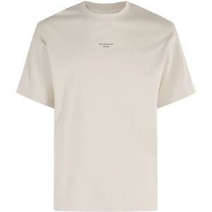 Drole de Monsieur, Heren, Tops, Beige, Maat: S Katoen,