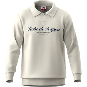 Kappa, Heren, Sweatshirts & Hoodies, Beige, Maat: L Katoen,