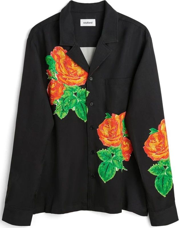 Soulland, Heren, Overhemden, Veelkleurig, Maat: S/M