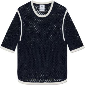 Adidas, Heren, Tops, Blauw, Maat: M