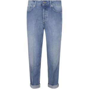 Dondup, Dames, Jeans, Blauw, Maat: W28 Denim,