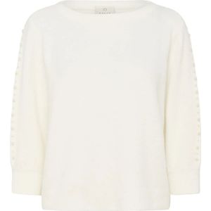 Kaffe - Kabetty Pullover - Crèmekleurige Trui - 10510632 - Dames