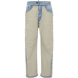 Dsquared2, Heren, Jeans, Beige, Maat: XL Denim,
