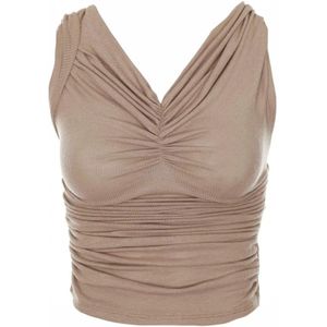 Misbhv, Dames, Tops, Bruin, Maat: XS
