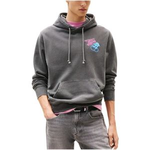 Tommy Jeans - Novelty Sweatshirt - Zwart - Regular Fit - Sweatshirt