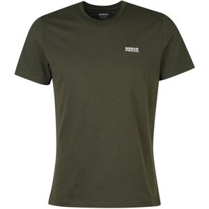 Barbour, Heren, Tops, Groen, Maat: M Katoen,