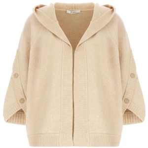 Max Mara, Dames, Truien, Beige, Maat: S Wol,