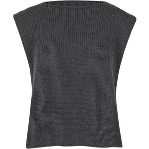 Alysi, Dames, Truien, Grijs, Maat: S Kasjmier,