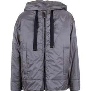 Max Mara, Dames, Jassen, Grijs, Maat: 3XS