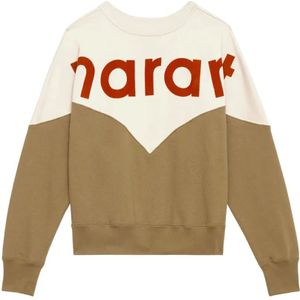 Marant étoile, Dames, Sweatshirts & Hoodies, Veelkleurig, Maat: XS Katoen,