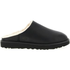 UGG® Classic Noir-instapper in Black, Maat 40, Leder