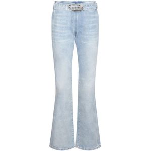 Diesel, Dames, Jeans, Blauw, Maat: W25 Katoen,