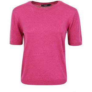 Weekend Max Mara, Dames, Truien, Roze, Maat: XL Katoen,