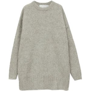 Rodebjer, Dames, Truien, Grijs, Maat: XS Nylon,