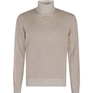 Gran Sasso, Heren, Truien, Bruin, Maat: L Wol,