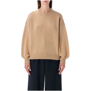 Sessun, Dames, Truien, Bruin, Maat: S Wol,