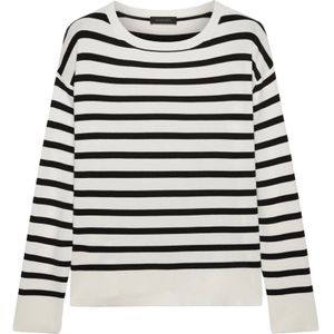 Elena Mirò, Dames, Tops, Wit, Maat: L Viscose,