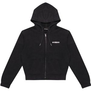 Misbhv, Dames, Sweatshirts & Hoodies, Zwart, Maat: XS