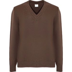 Eleventy, Heren, Truien, Bruin, Maat: XL Wol,